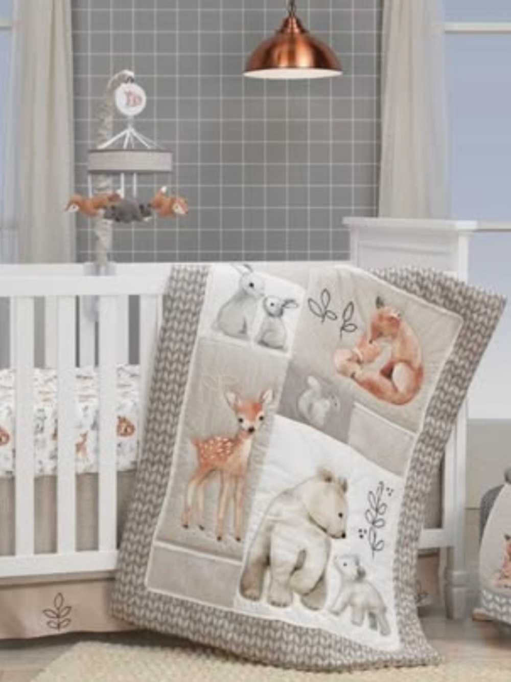 Lambs & Ivy Painted Forest-6 Piece Set